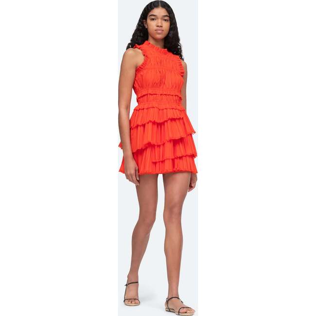 Women's Greir Mini Dress, Poppy - Dresses - 5