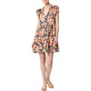 Women's Wilora Double Ruffle Sleeve Mini Dress, Red - Dresses - 1 - thumbnail