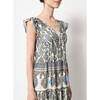 Women's Jacqueline A-Line 4-Tier Maxi Dress, Green - Dresses - 4