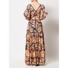 Women's Ila V-Neck A-Line 4-Tier Maxi Dress, Red - Dresses - 6