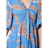Women's Loren A-Line 3-Tier Mini Dress, Blue - Dresses - 6