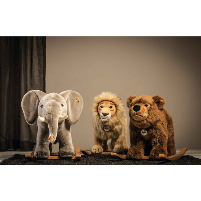 Leo Riding Lion, 28 Inches - Plush - 2