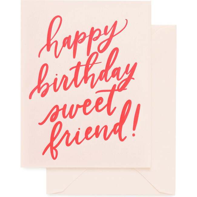 Happy Birthday Sweet Friend Card - Paper Goods - 1