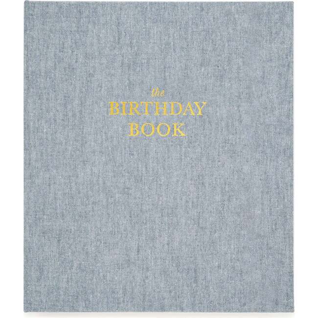 Birthday Book, Chambray - Paper Goods - 1