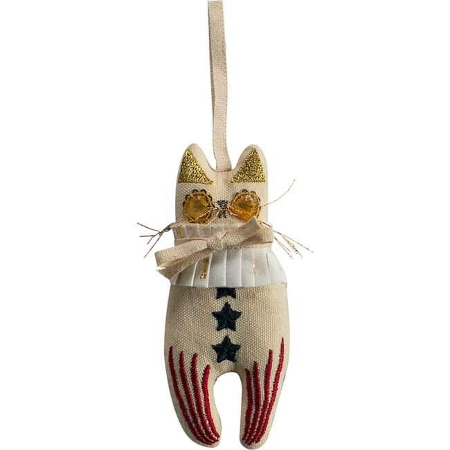 Rocket Cat Ornament