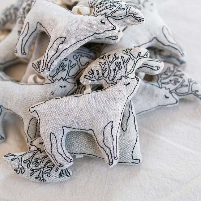 Woodland Deer Ornament - Ornaments - 3