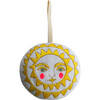 Bright Neon Sun Ornament, White - Ornaments - 1 - thumbnail