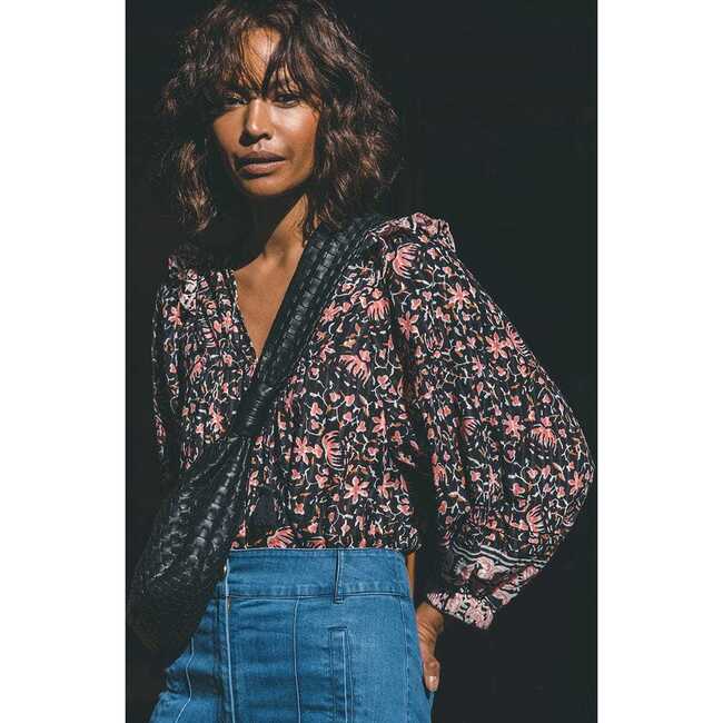 Brynlee Blouse, Fan - Blouses - 4