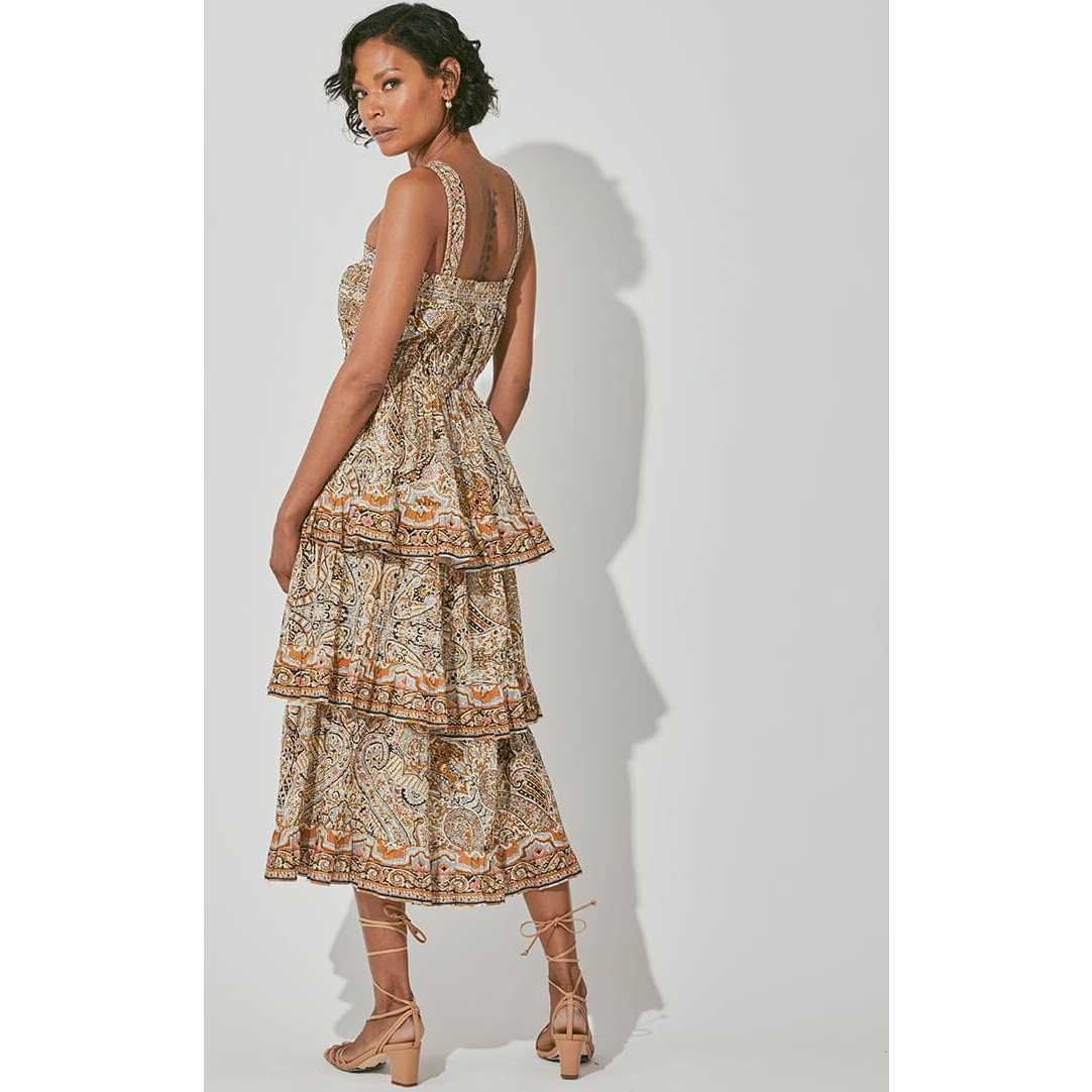 Rosalie Midi Dress, Kaleidoscope - Cleobella Dresses | Maisonette