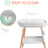 Deluxe Diaper Changing Table (Changing Pad Included) - Changing Tables - 4