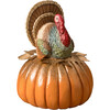 Traditional Turkey On Pumpkin - Accents - 1 - thumbnail