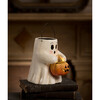 Sweet Boo With Pumpkin Bucket Paper Mache - Accents - 2