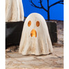 Scared Ghost Luminary Paper Mache, Medium - Accents - 2