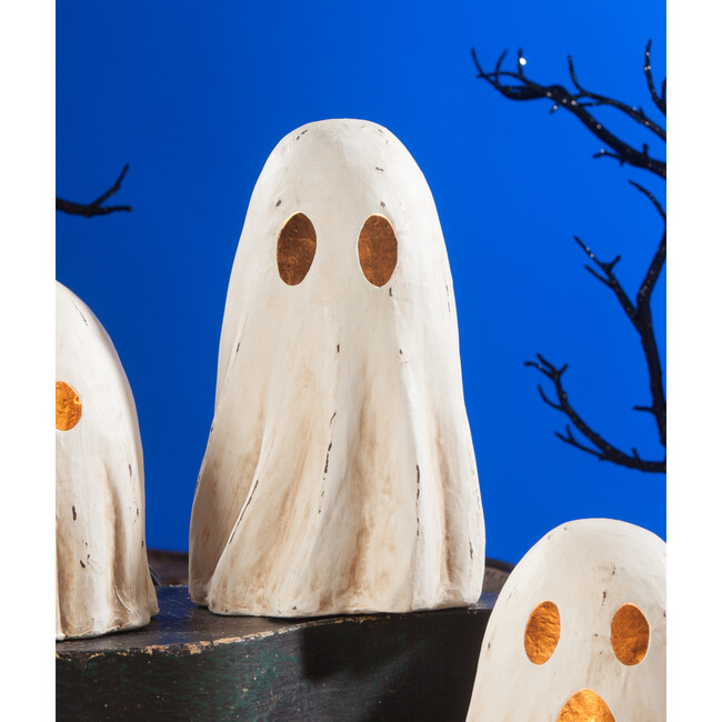 Tall Ghost Luminary Paper Mache - Accents - 2