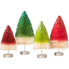 Retro Holiday Sparkle Trees, Set of 4 - Accents - 1 - thumbnail