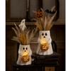 Sweet Boo With Pumpkin Bucket Paper Mache - Accents - 4