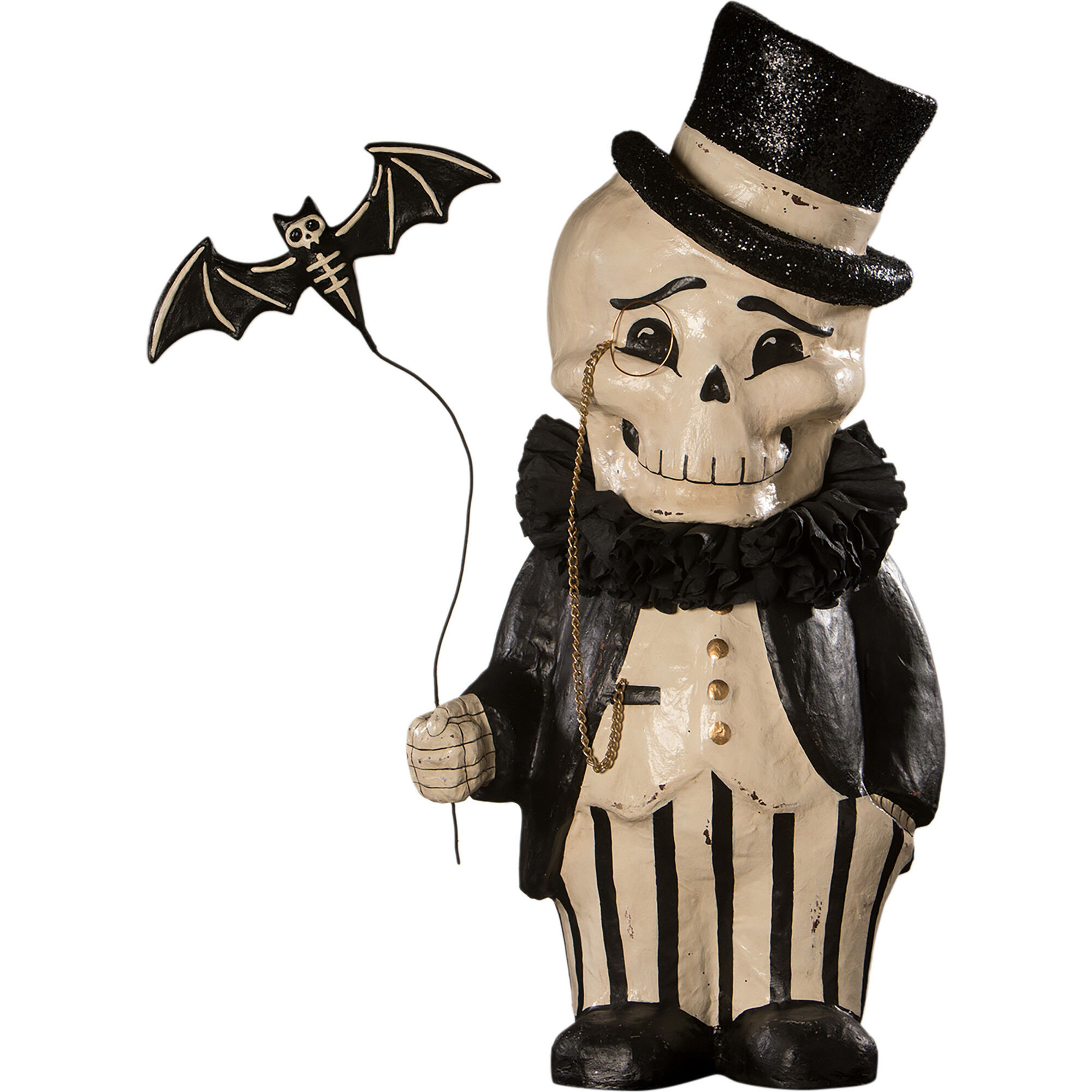 Bethany Lowe Dapper Desmond 2024 Skelly Large Paper Mache