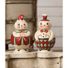 Double Cane Candice Jolly Jar - Accents - 4