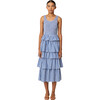 Women's Nia Dress, Toulouse Gingham - Dresses - 1 - thumbnail