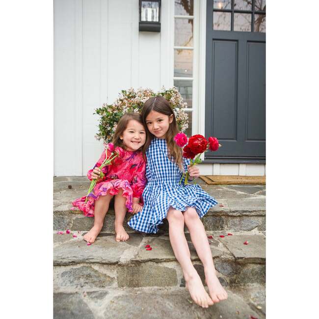 Kids Ella Dress, Toulouse Gingham - Dresses - 2