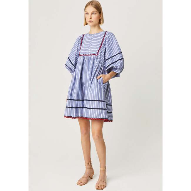 Women's Jaques Dress, Yacht Stripe - Dresses - 2