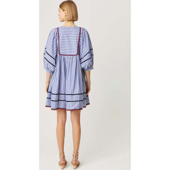 Women's Jaques Dress, Yacht Stripe - Dresses - 3
