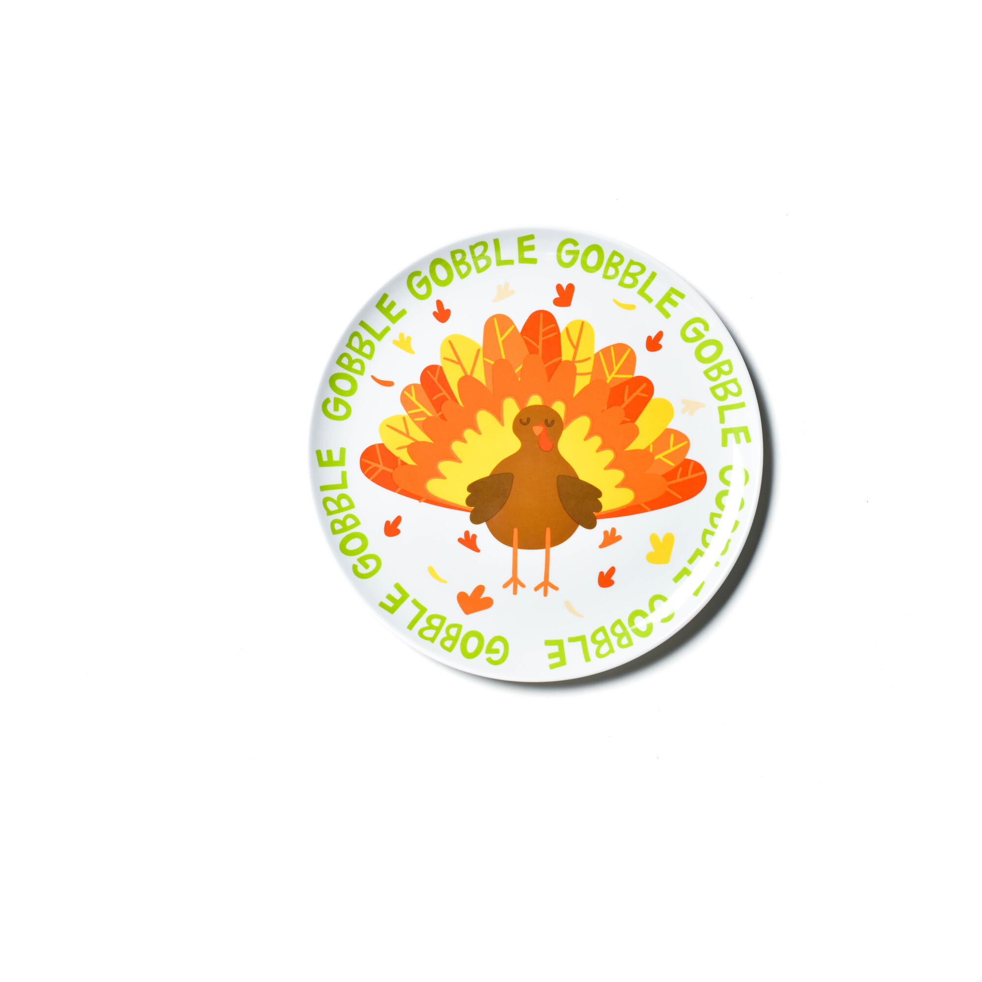 Thanksgiving Turkey Melamine Dinner Plate - Tableware - 1