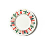 Flying Santa Rimmed Dinner Plate, Set of 4 - Tableware - 1 - thumbnail