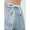 Mens Swim Trunks, Blue Majolica - Swim Trunks - 4