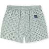 Mens Swim Trunks, Green Majolica - Swim Trunks - 5