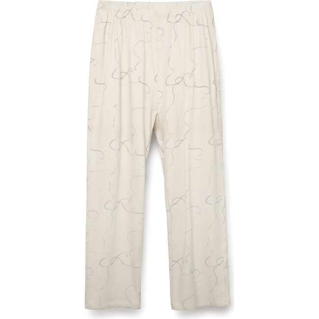 Women's Organic Pima Cotton Print Lounge Pants, Breeze