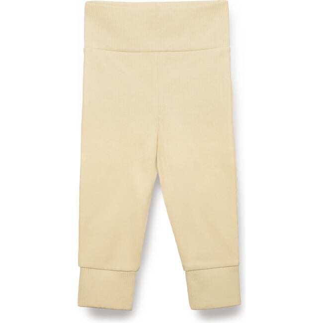 Organic Pima Cotton Baby Leggings, Yellow