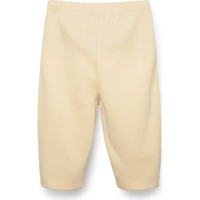 Organic Pima Cotton Kids Lounge Pants, Yellow - Pants - 2