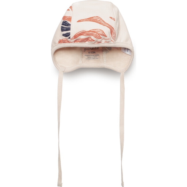 Organic Pima Cotton Print Baby Hat, Whale