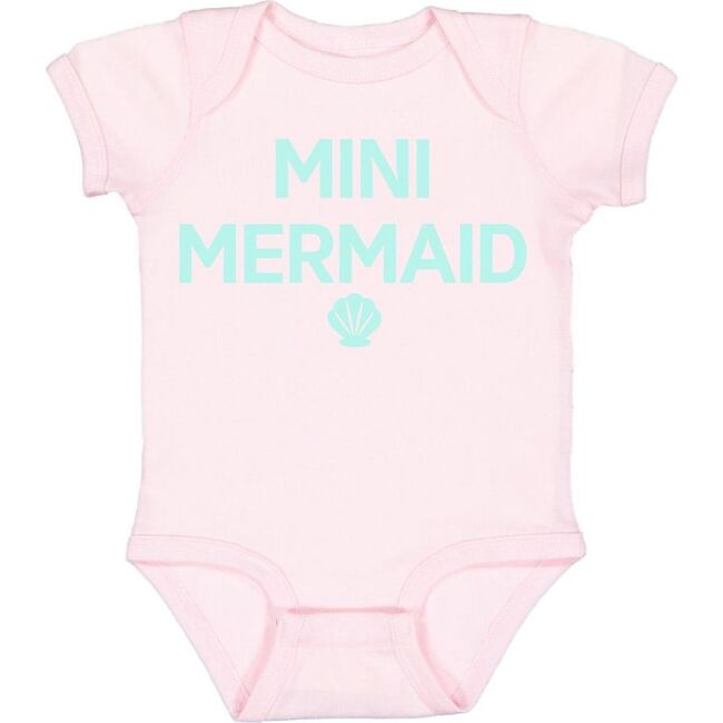 Mini Mermaid Short Sleeve Bodysuit, Ballet