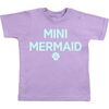 Mini Mermaid Short Sleeve T-Shirt, Lavender - Shirts - 1 - thumbnail