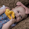 Caterpillar Natural Rubber Teether, Rattle & Bath Toy - Bath Toys - 2