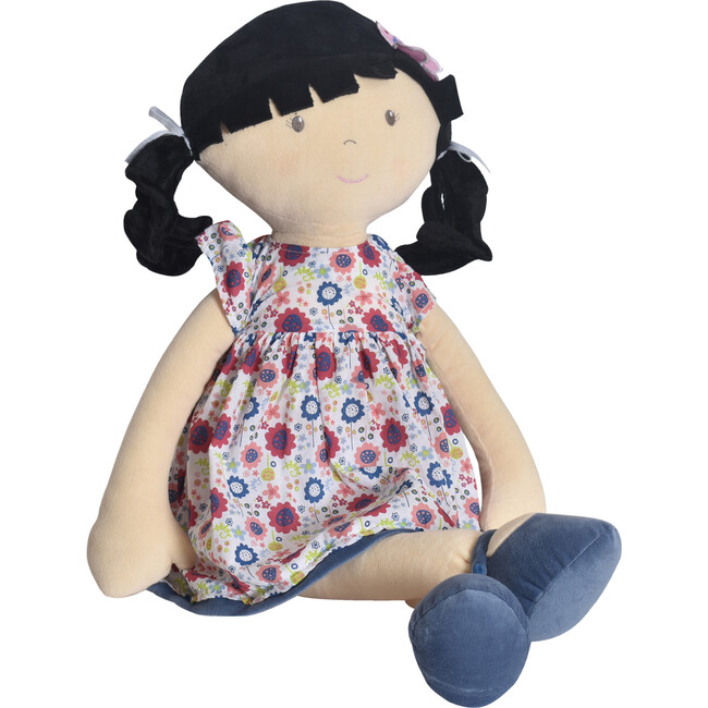 Lilac Black Hair X-Large Doll - Soft Dolls - 2