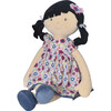 Lilac Black Hair X-Large Doll - Soft Dolls - 3