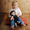 Joe Doll in Blue Dungaree - Soft Dolls - 4