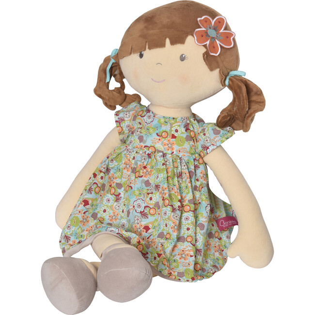 Summer Brunette Hair X-Large Doll - Soft Dolls - 3