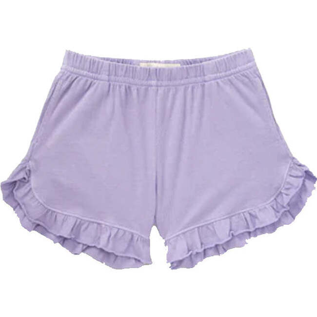 Ruffle Shorts, Lilac