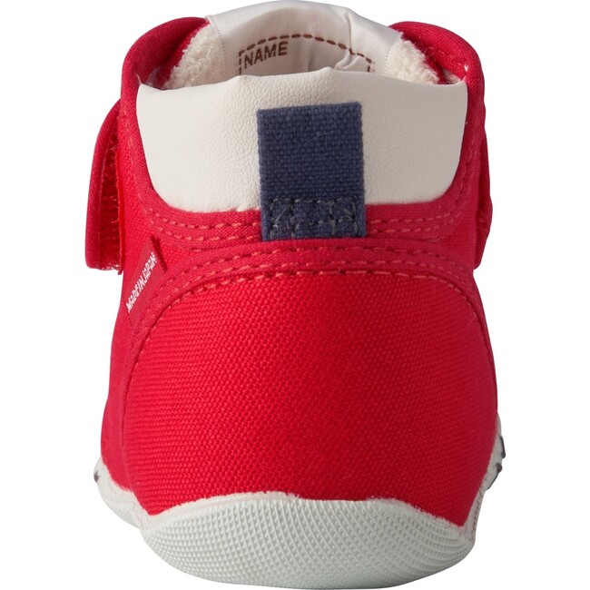 Classic High-Top First Walker Shoes, Red - Sneakers - 2