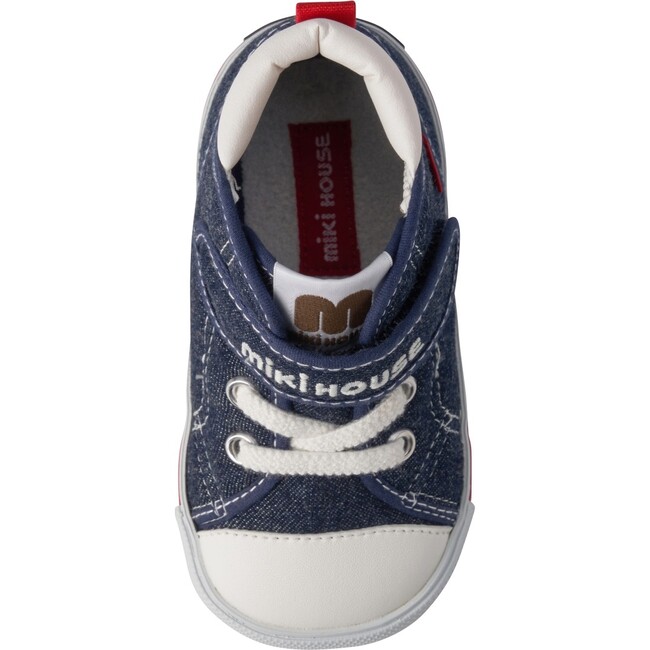 Classic High-Top Second Shoes, Indigo - Sneakers - 3