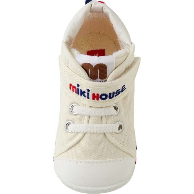 Classic High-Top First Walker Shoes, White - Sneakers - 3