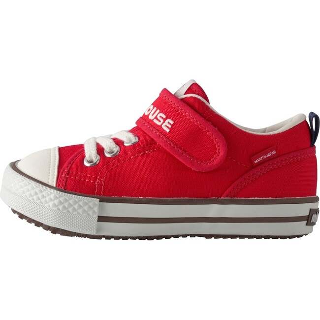 Classic Low-Top Kids’ Shoes, Red - Sneakers - 4