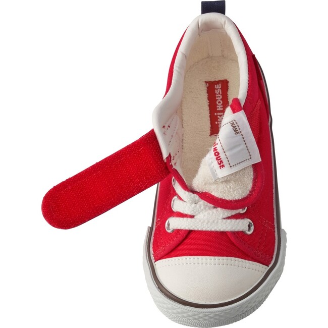 Classic Low-Top Kids’ Shoes, Red - Sneakers - 7