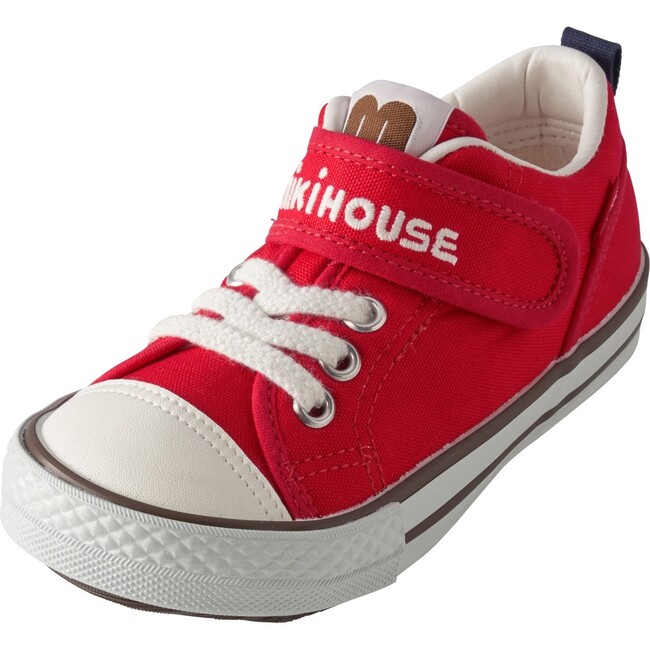 Classic Low-Top Kids’ Shoes, Red - Sneakers - 8