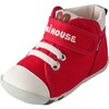 Classic High-Top First Walker Shoes, Red - Sneakers - 8