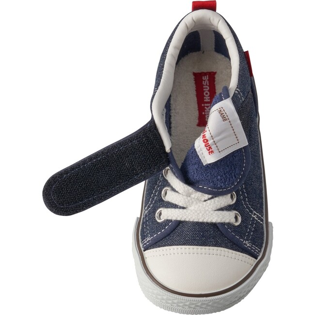 Classic Low-Top Kids’ Shoes, Indigo - Sneakers - 7
